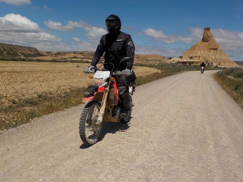 rando-moto-desert-bardenas - Trail Découverte randonnée à moto