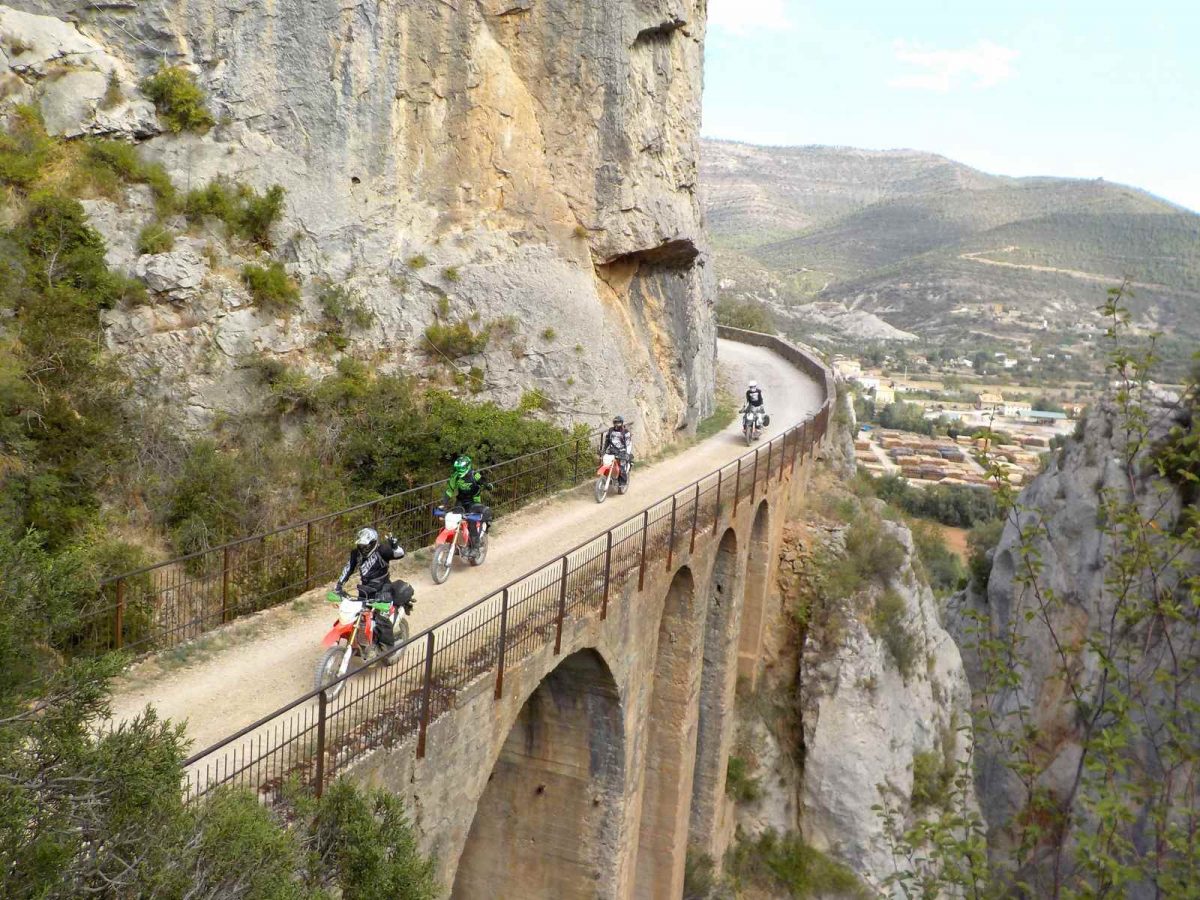 rando-moto-desert-bardenas - Trail Découverte randonnée à moto