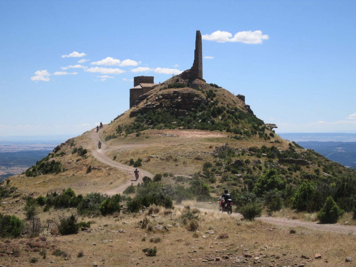 rando-moto-desert-bardenas - Trail Découverte randonnée à moto