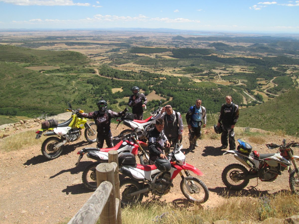 Carte Desert Des Bardenas En Moto